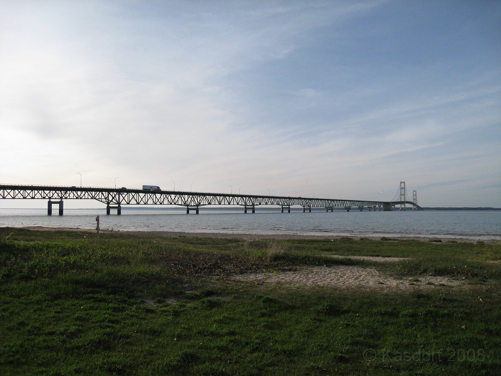 Mackinaw Island Area May 2008 0997.jpg - May 24 2008 a trip to Mackinac City for a 5 M race and a visit to Mackinac Island. A day to the UP, Paradise, Whitefish Point and Tahquamen Falls. This was followed by trips to Petoskey and Charlevoix.